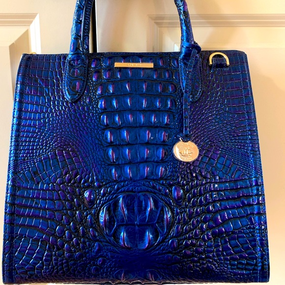 NWT Brahmin Neptune Caroline Satchel - Picture 3 of 3